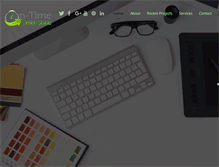 Tablet Screenshot of ontimedesignstudio.com
